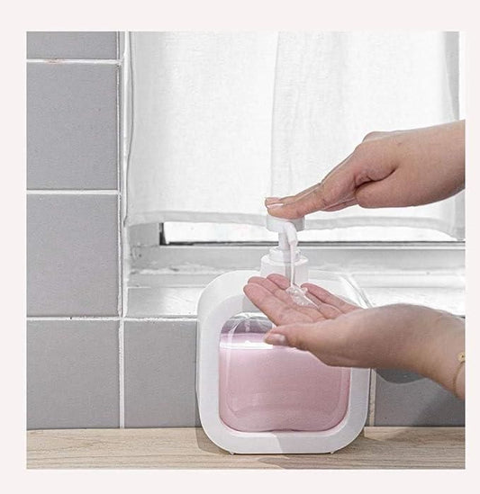 Plastic Empty Bottle Soap Dispenser For Bathroom Kitchen Large but very aesthetic enough to make you fall in love with it