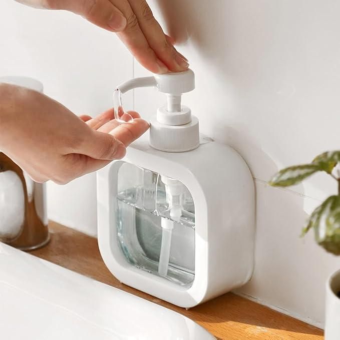 Plastic Empty Bottle Soap Dispenser For Bathroom Kitchen Large but very aesthetic enough to make you fall in love with it