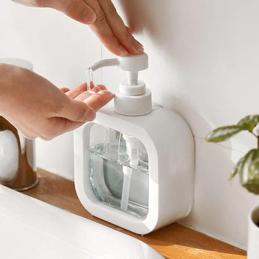 Plastic Empty Bottle Soap Dispenser For Bathroom Kitchen Large but very aesthetic enough to make you fall in love with it